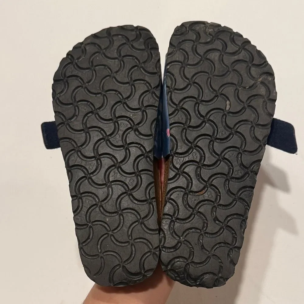 Birkenstock Blue Floral Sandals
